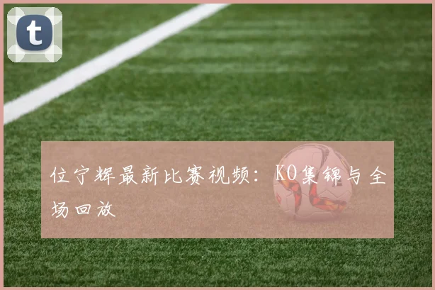 位宁辉最新比赛视频：KO集锦与全场回放